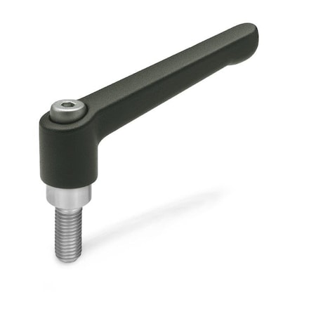 GN300.1-78-M10-63-SW Adjustable Lever Stainless Steel